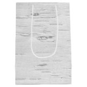 Tartan Joy op White Birch Medium Gift Bag Medium Cadeauzakje (Achterkant)