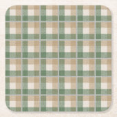Tartan Kartonnen Onderzetters (Voorkant)