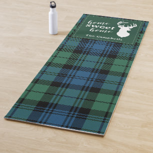 Tartan Kerstmis Clan Campbell Family Holiday Yogamat