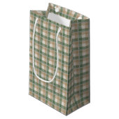 Tartan Klein Cadeauzakje (Voorkant Gekanteld)
