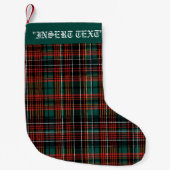 Tartan Kleine Kerstsok (Voorkant)