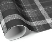 Tartan Knight Christmas Cadeaupapier (Rol Hoek)