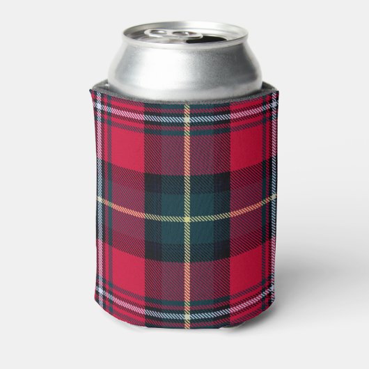 Tartan Koelbox w/out uw Initialen Blikjeskoeler (Blikje Achterkant)