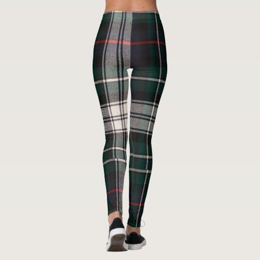 tartan leggings (Achterkant)