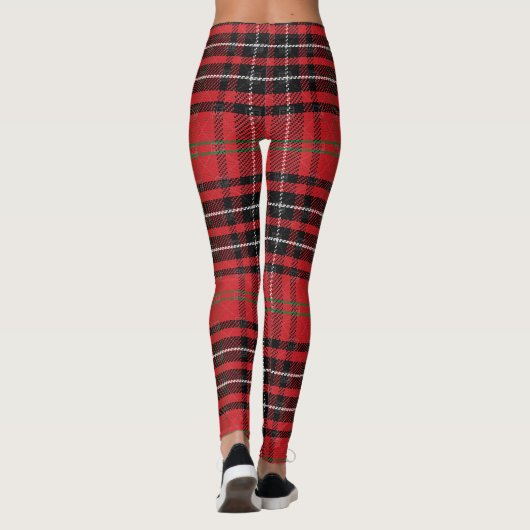 tartan leggings (Achterkant)