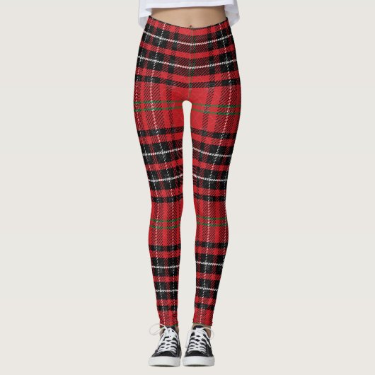 tartan leggings (Voorkant)