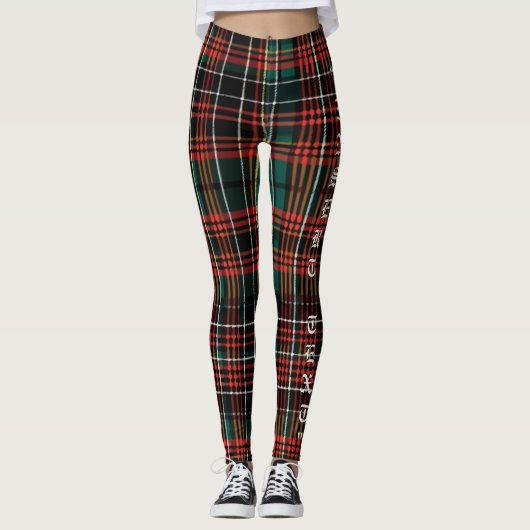 Tartan Leggings (Voorkant)