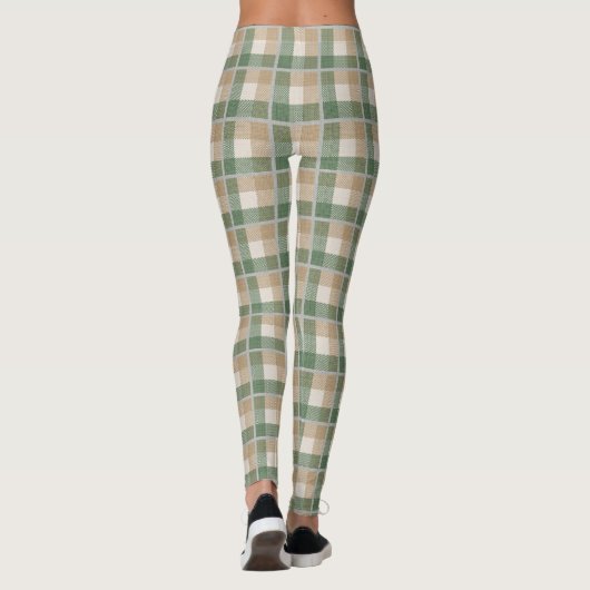 Tartan Leggings (Achterkant)
