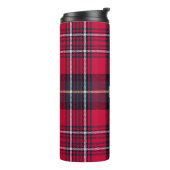 Tartan met (of zonder) uw Initialen Thermosbeker (Gedraaid links)