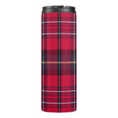 Tartan met (of zonder) uw Initialen Thermosbeker (Achterkant)