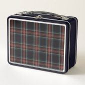Tartan Metal Lunchbox (Voorkant)