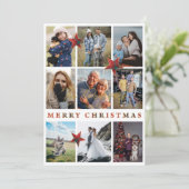 Tartan Modern Elegant Collage 10 Fotoserie (Staand voorkant)