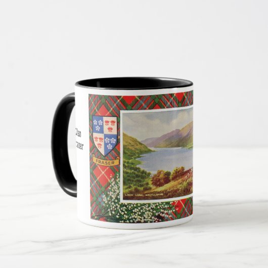Tartan Mok, Clan Fraser, Lang Mok (Voorkant links)