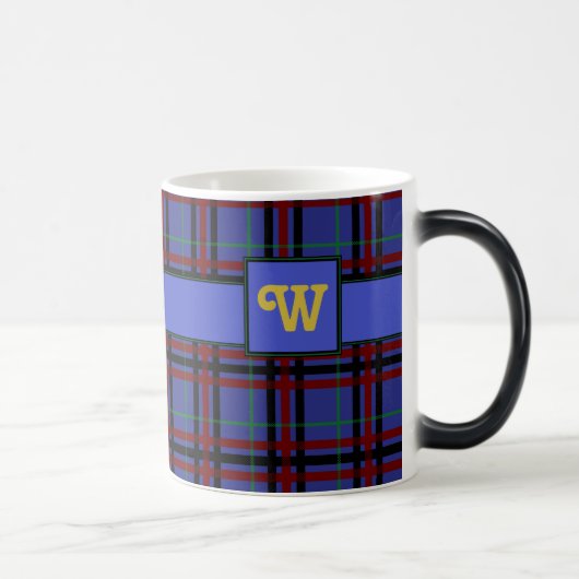 Tartan mok met juweeltonen (Rechts)