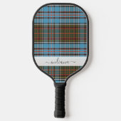 Tartan Monogram Pset Script Clan Anderson Pickleball Paddle (Achterkant)