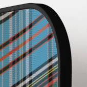 Tartan Monogram Pset Script Clan Anderson Pickleball Paddle (Links Detail)