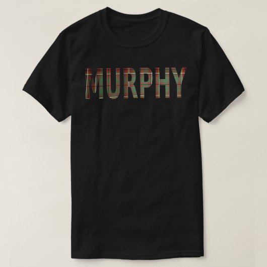 Tartan Murphy T-shirt (Design voorkant)