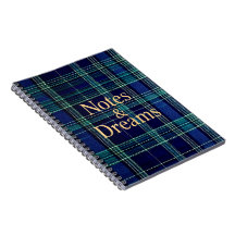 Tartan notebook