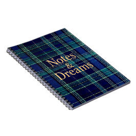 Tartan notebook notitieboek