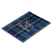 Tartan notebook notitieboek (Linkerzijde)