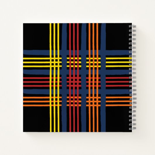 Tartan Notitieboek (Achterkant)