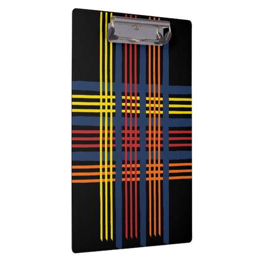 Tartan Notitieboek Klembord (Rechts)