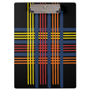 Tartan Notitieboek Klembord