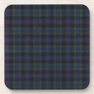 Tartan onderzetter van harde kunststof