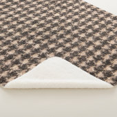 Tartan ontwerp doek textuur sherpa deken (3/4)