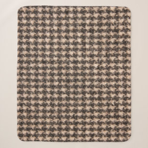 Tartan ontwerp doek textuur sherpa deken