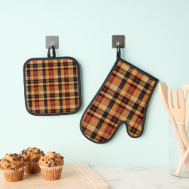 Tartan Ovenwant & Pannenlap Set