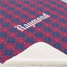Tartan - Patriottisch - Rode Blauwe Witte Stars