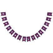 Tartan - Patriottisch - Rode Blauwe Witte Stars Vlaggetjes (Alle)