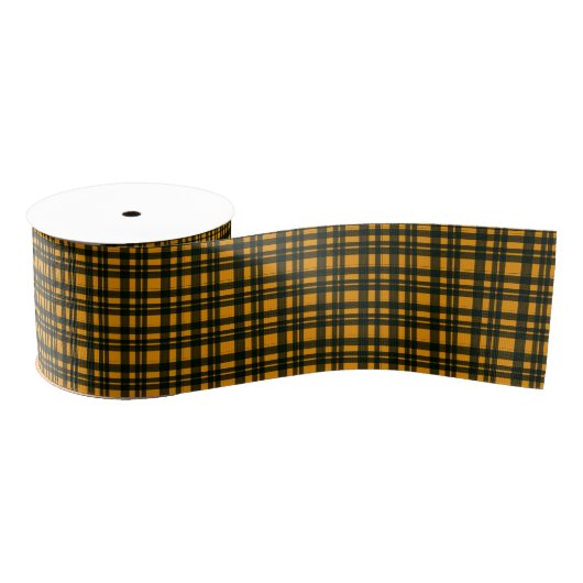 Tartan patroon grosgrain lint (Spoel)