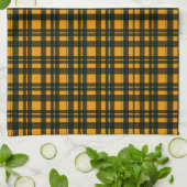 Tartan patroon keukenhanddoek (Gevouwen)