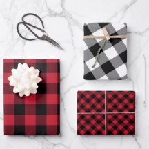 Tartan Patroon Rood Zwart Wit Elegant Klassiek