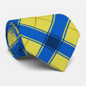 Tartan Patroon Stropdas (Opgerold)