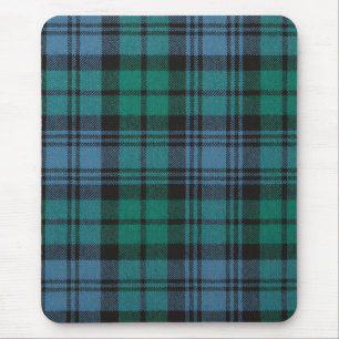 tartan patroonweefsel Campbell Mousepad Muismat