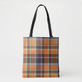 TARTAN PATTERN 9 TOTE BAG (Voorkant)