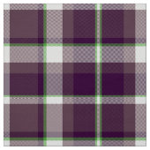 Tartan Pattern Eggplant en Green ID210 Stof (Swatch)