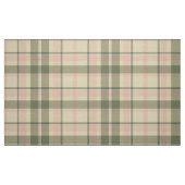 Tartan Pattern Soft Sage en Roos Roze ID210 Stof (Fat Quarter)