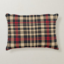 Tartan Plaid Accent Pillow