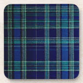 Tartan plaid bier onderzetter (Voorkant)