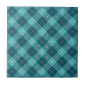 Tartan Plaid Ceramic Tile Tegeltje (Voorkant)