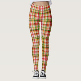 Tartan Plaid Custom buitenfeest Evenement Leggings