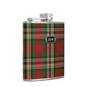 Tartan Plaid Fles Monogram Clan MacGill Heupfles (Rechts)