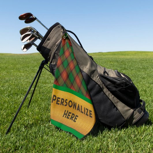 Tartan Plaid Golf Cadeaus voor iedereen Golfhanddoek
