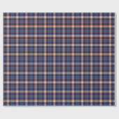 Tartan plaid, kleurrijke marine textuur. cadeaupapier (Vlak)