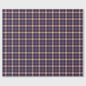 Tartan plaid, kleurrijke marine textuur. cadeaupapier (Vlak)