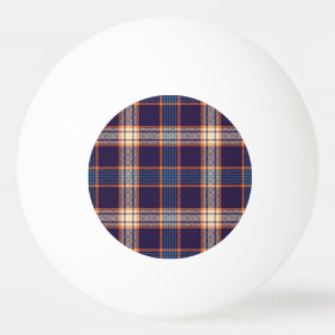 Tartan plaid, kleurrijke marine textuur. pingpongbal